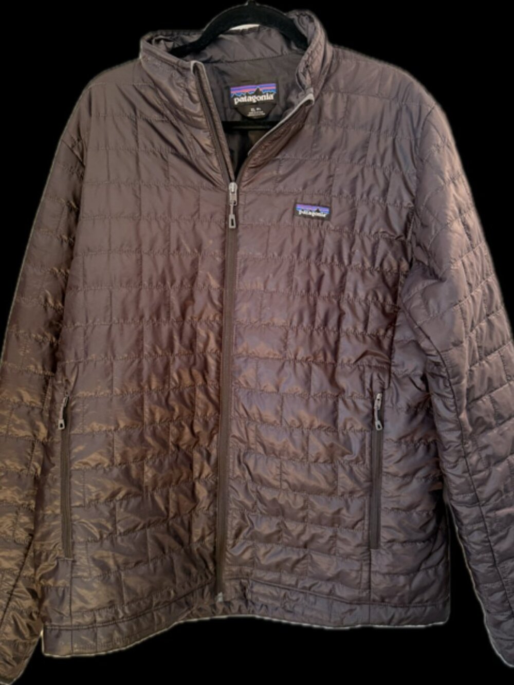 Patagonia Men’s Nano Puff Jacket Black Size XL Excellent Condition 84212